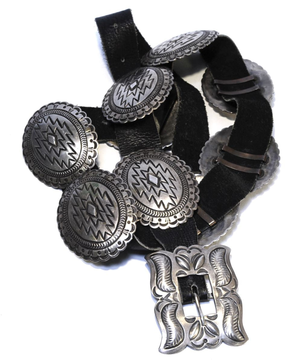 Harry Morgan (1946-2007) Conchos and Buckle