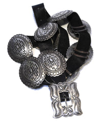 Harry Morgan (1946-2007) Conchos and Buckle