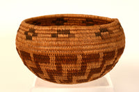 Paiute Indian Basketry Bowl