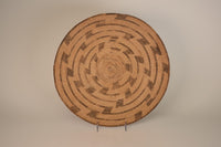 Fine Pima (Akimel O'odham) Winnowing Basket; Whirlwind motif