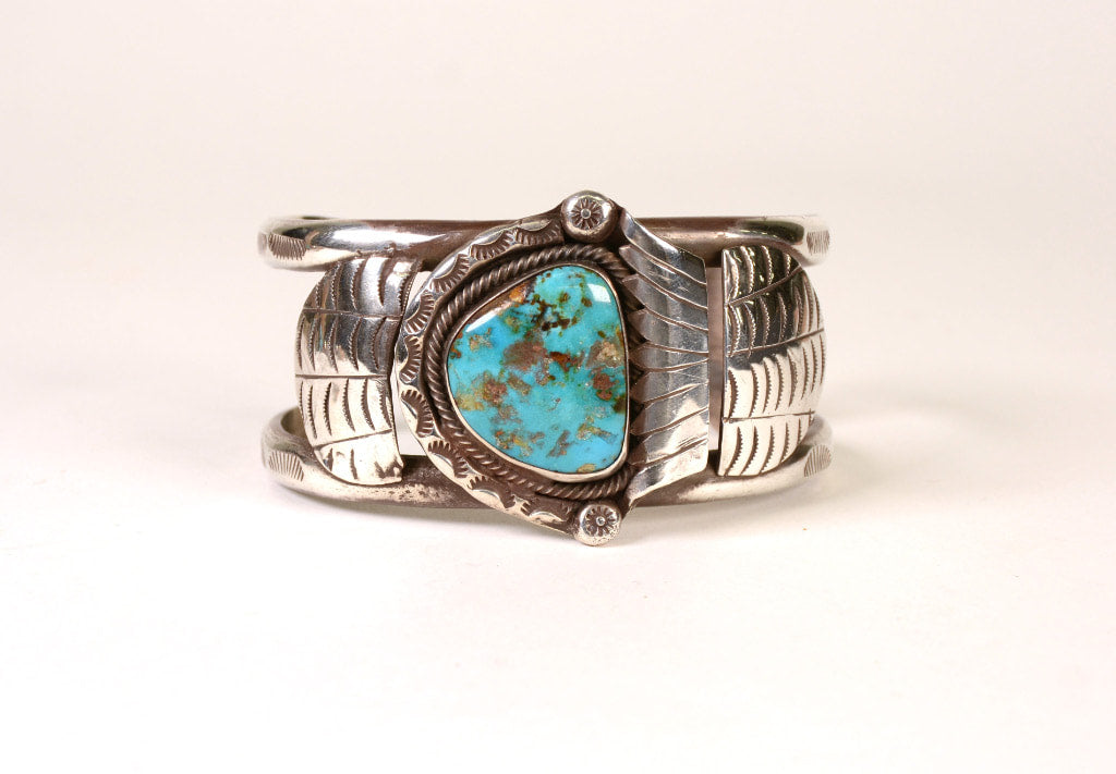 Navajo Turquoise Cuff Bracelet