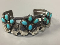 Navajo Bracelet by Anna Begay; Hallmarked AB