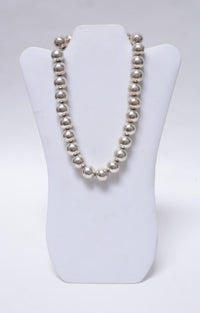 Vintage Large Mexico Sterling Silver Necklace