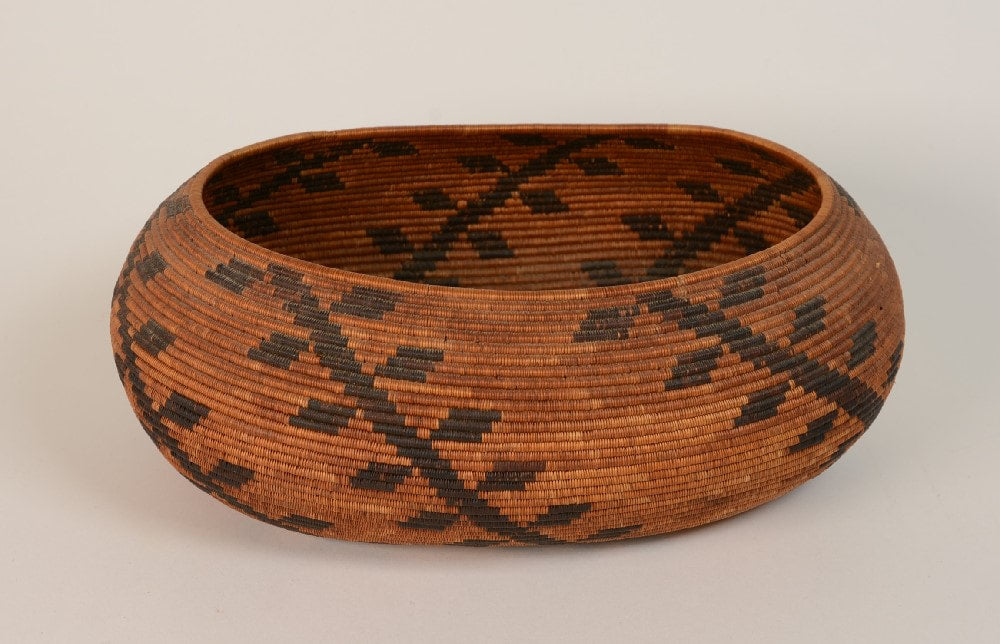 Ultra Fine Pomo Boat Basket