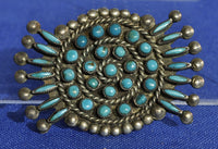 Vintage Zuni Petit Point Pin