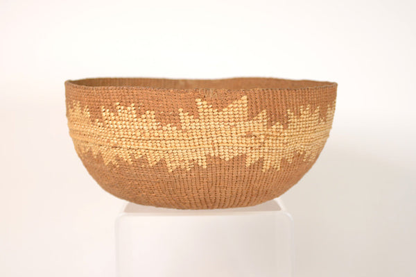 Hupa Basketry Food Bowl