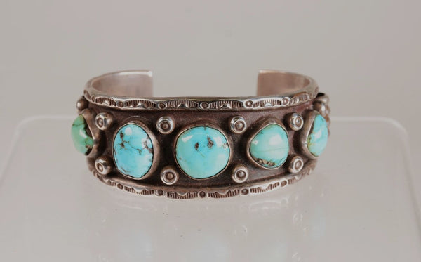 Navajo Sterling Silver and Turquoise bracelet
