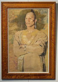Iroquois Portrait by Richard Farley