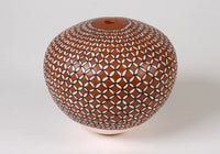 Acoma Pottery Seed Jar by : JoAnn Chino Garcia (Acoma, born 1961)