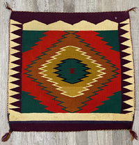 Navajo Germantown Sampler; Dazzler; Cloud design