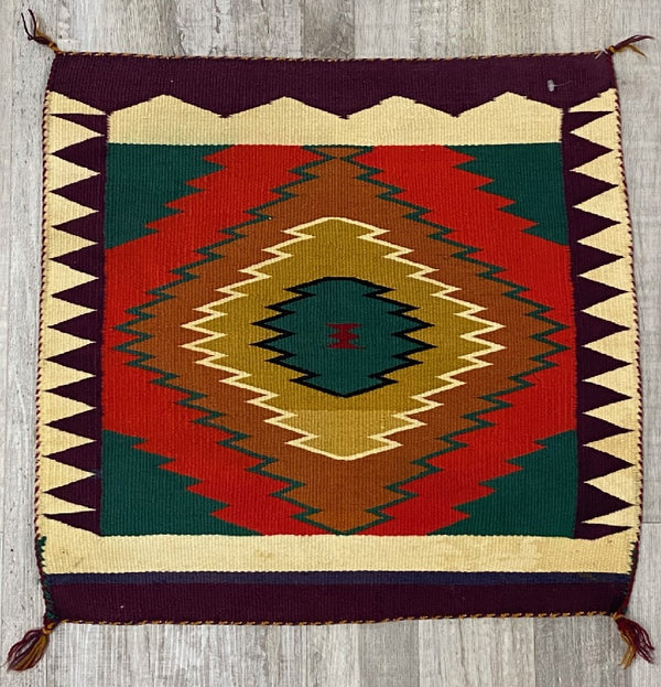 Navajo Germantown Sampler; Dazzler; Cloud design