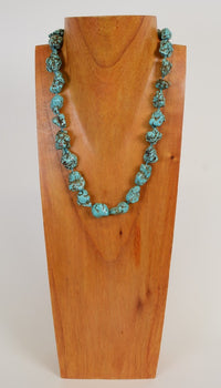 Navajo Turquoise Nugget Necklace
