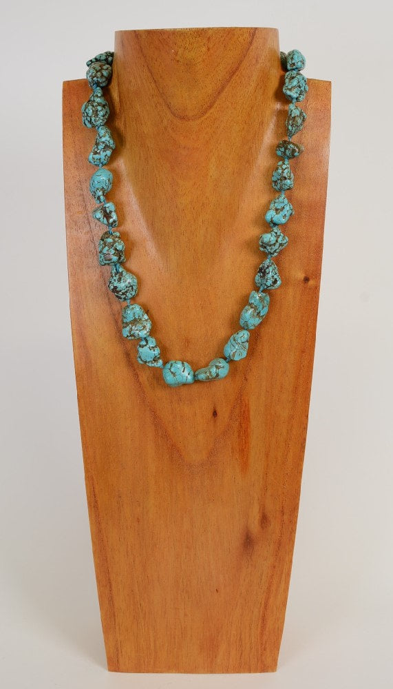 Navajo Turquoise Nugget Necklace