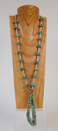 Santo Domingo or Navajo Jacla Necklace