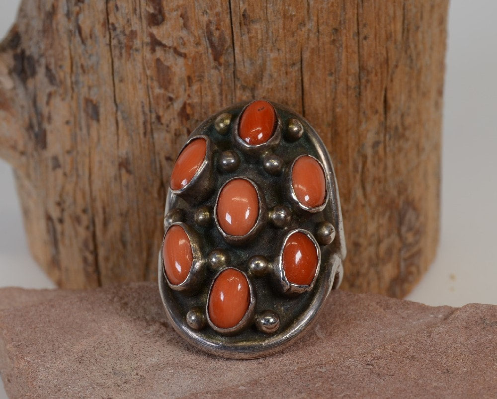 Navajo Sterling Silver Ring Size: 9