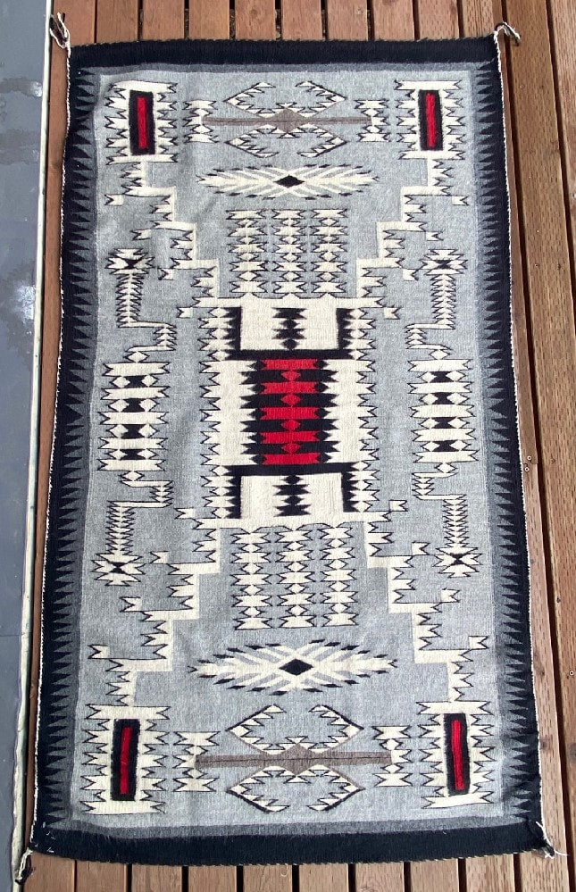 Navajo Storm Pattern Rug