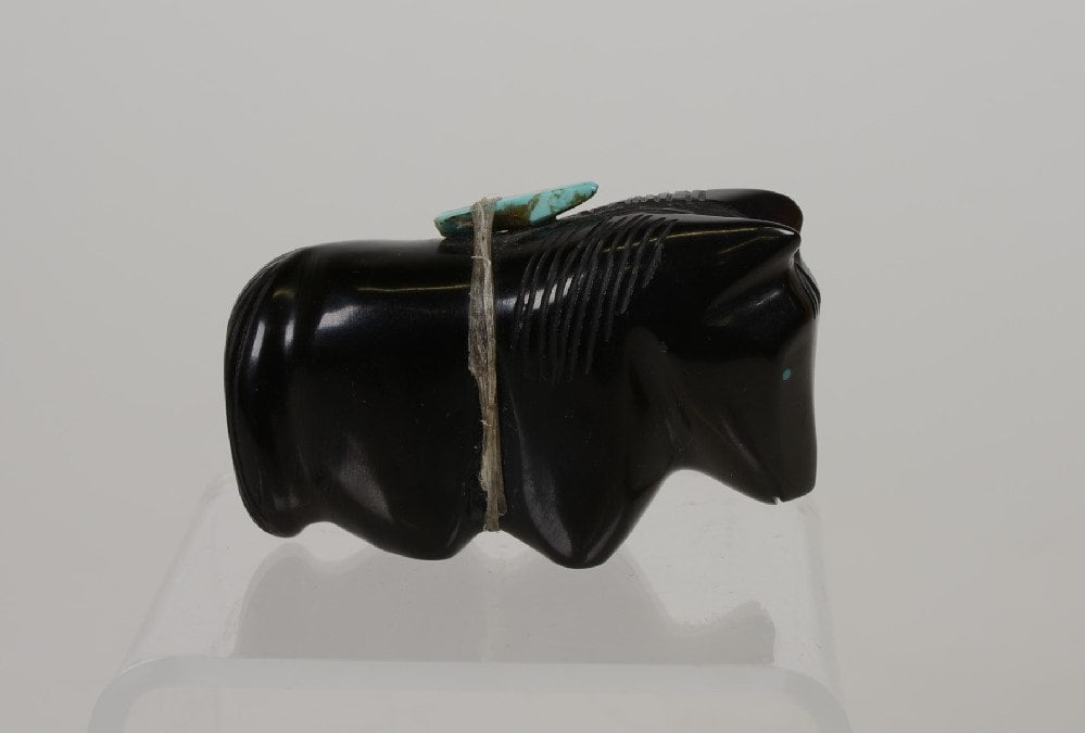 Zuni Jet Horse Fetish