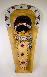 Full Sized Beaded Hide Ute Cradle