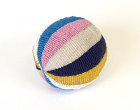 Antique Plains Indian Fully Beaded Puberty Ball