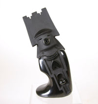 Santa Clara Pueblo Black Figurative Pottery by Gary Gutierrez