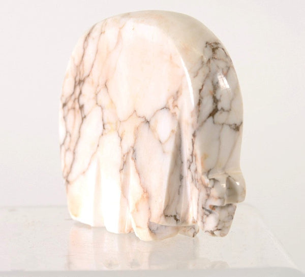 Medium Large Zuni Fetish: Gypsum Medicine Bear