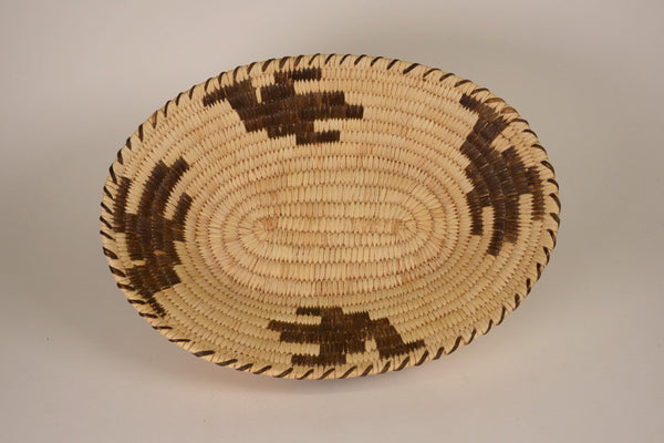 Papago Basket with Birds in Flight