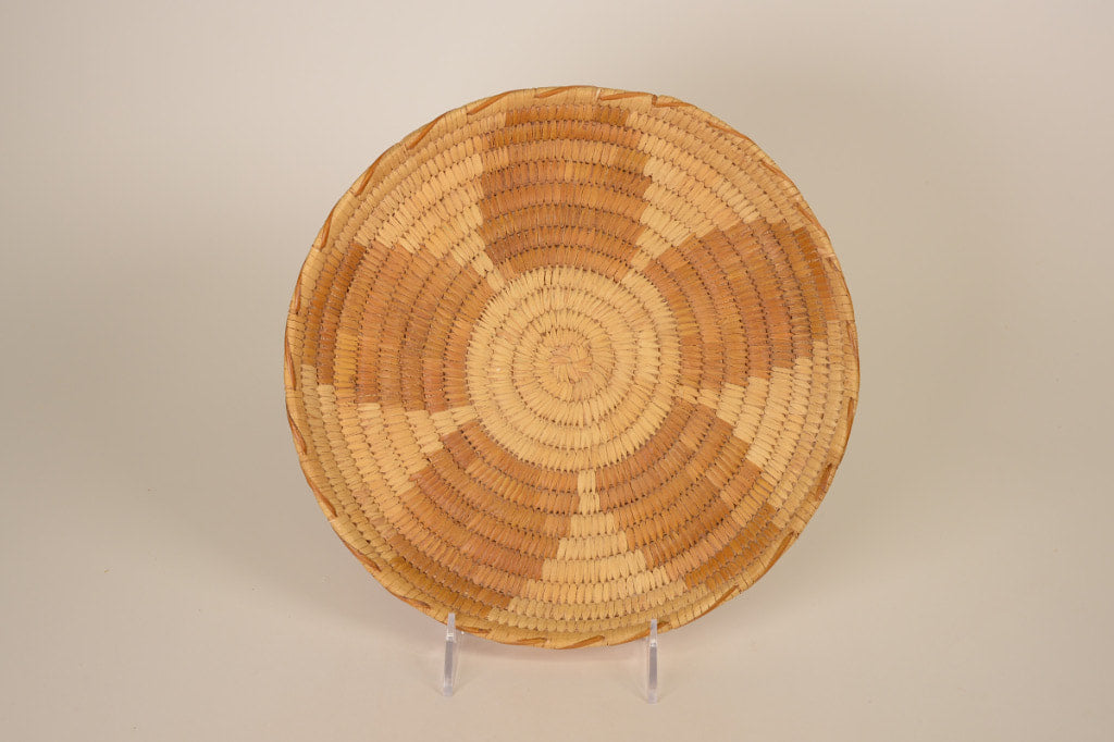 Vintage Papago Basket Tray