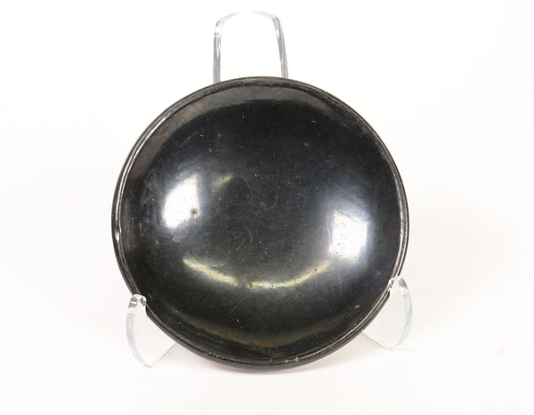 San Ildefonso Pueblo Black Plate By Maria & Santana