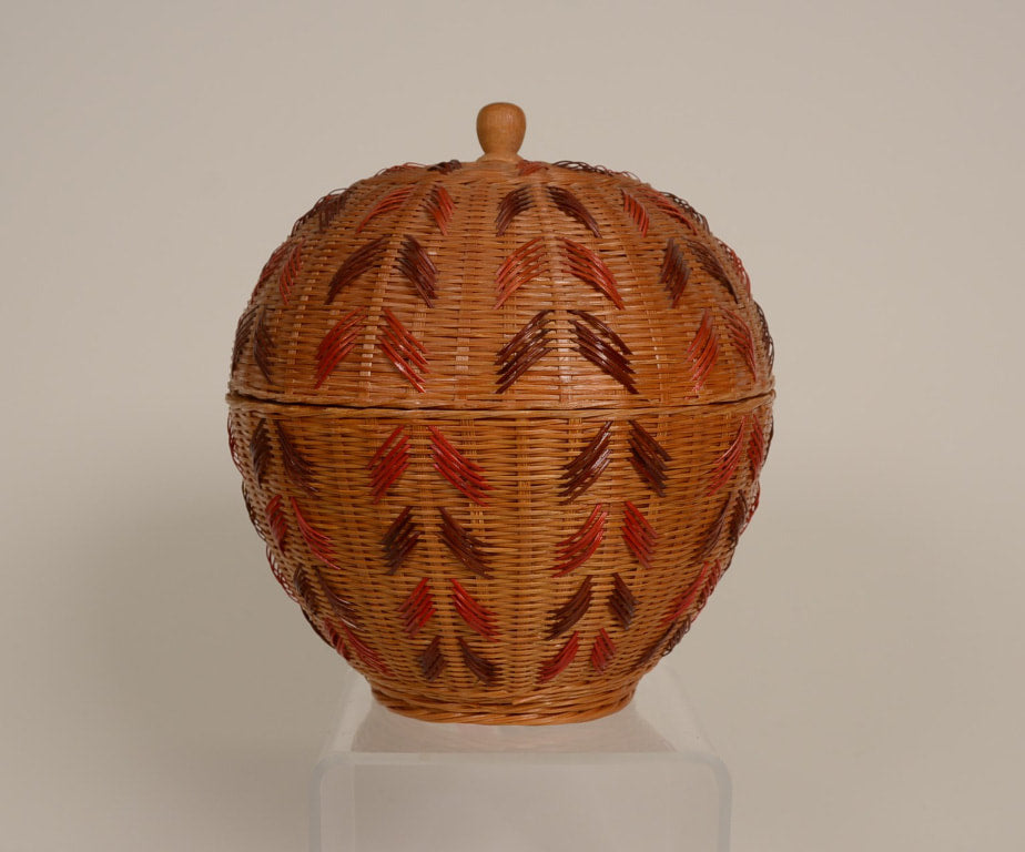 Chinese Basket: Non-Native with Lid