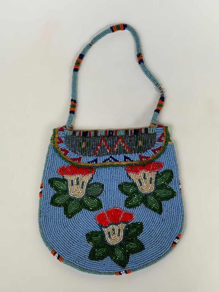 Early Plateau Beaded Bag