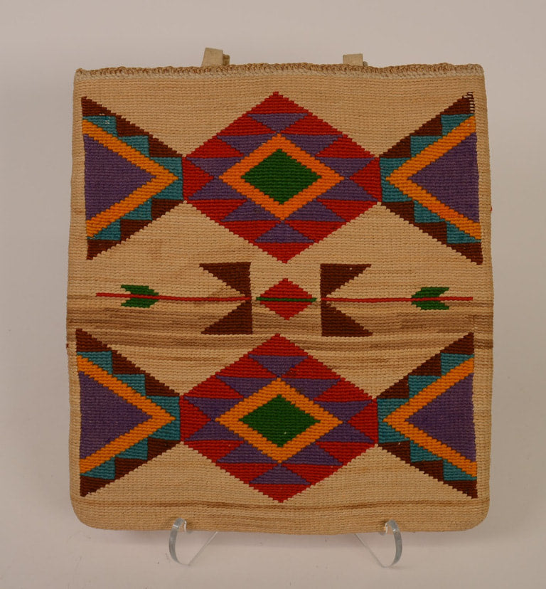Nez Perce Corn Husk Bag