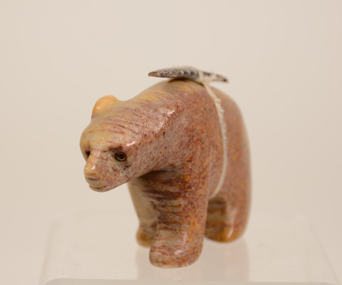 Large Zuni Fetish Bear with Arrowhead