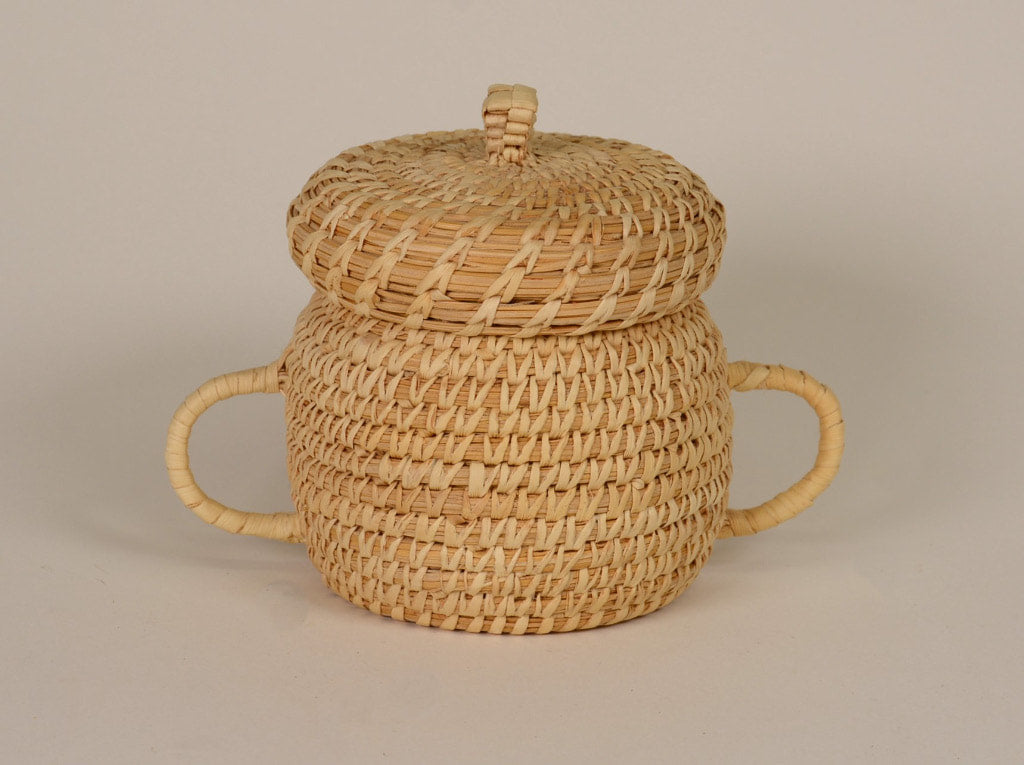 Papago Basket With Lid