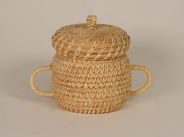 Papago Basket With Lid
