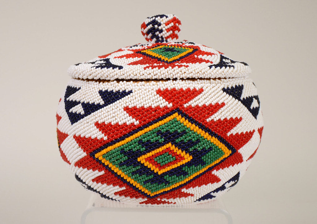 Paiute Beaded Basket