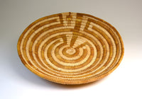 Papago Basket: Coiled Yucca "Man in Maze"