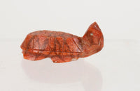 Zuni Fetish Apple Coral Turtle
