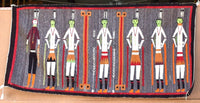 Antique Navajo Male Figure Yei Rug