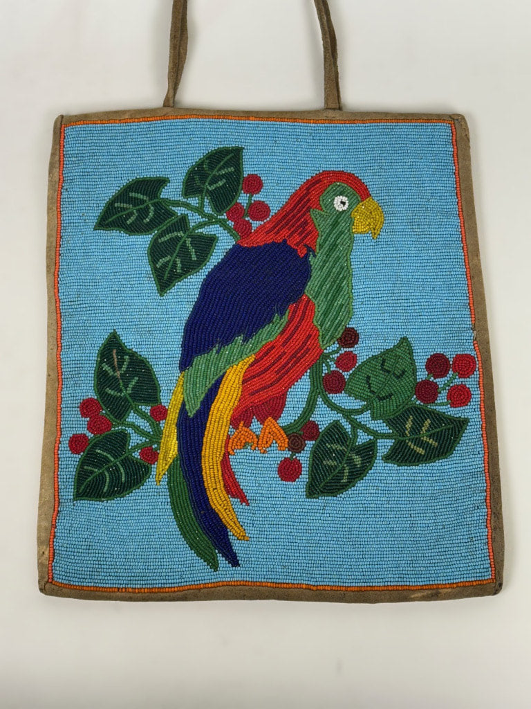 Nez Perce Beaded Purse Bag