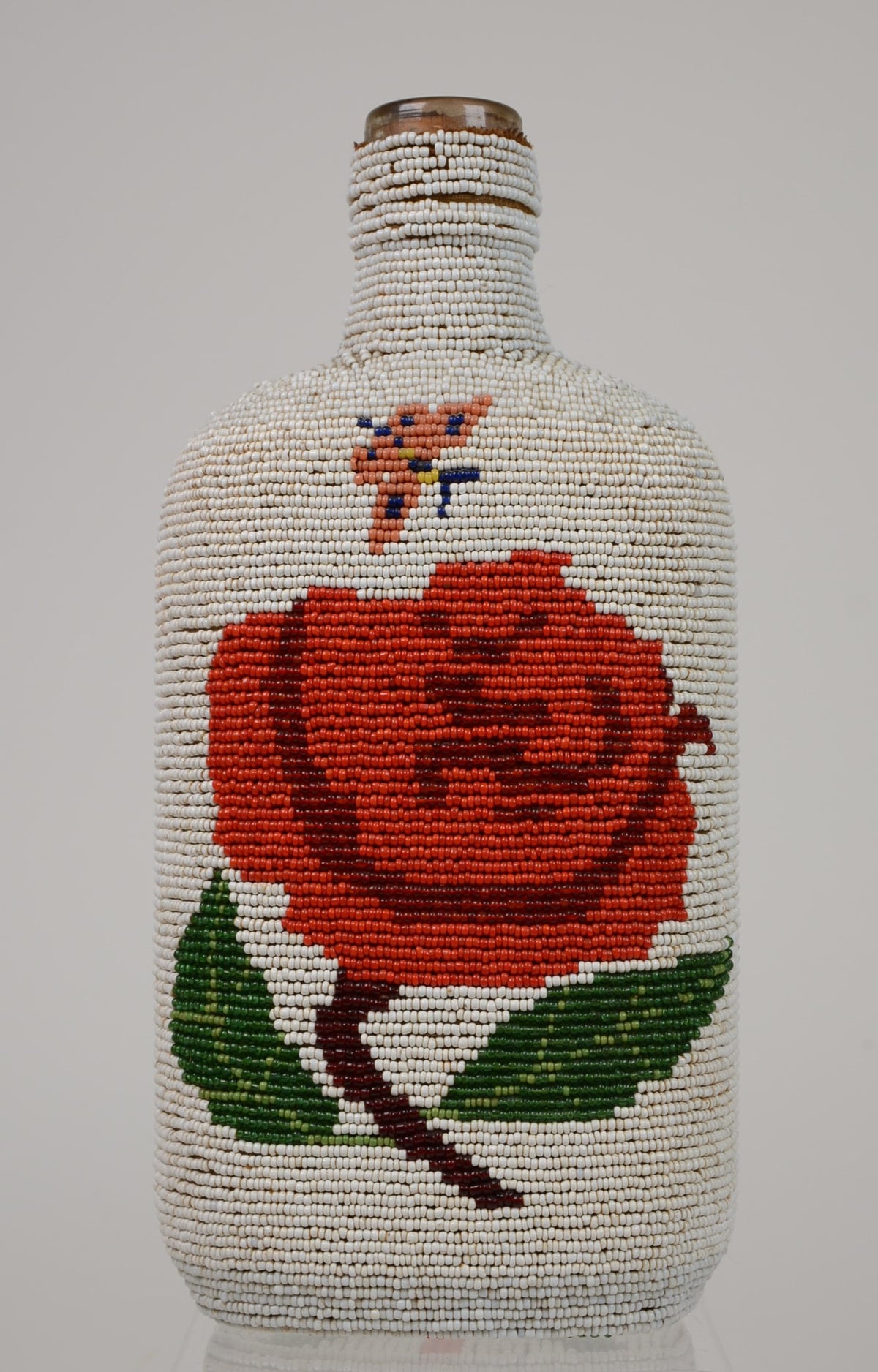 Plateau Beaded Bottle