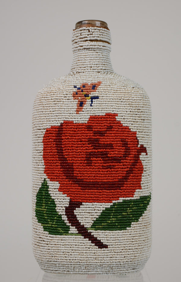 Plateau Beaded Bottle