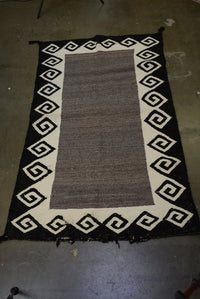 Navajo Rug, Single Window Double Saddle Blanket