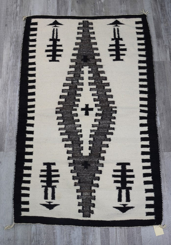 Navajo Rug - Early Two Gray Hills
