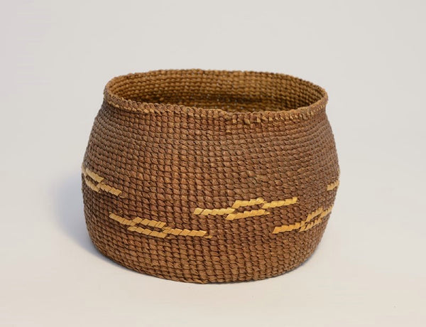 Antique Tsimshian Basket