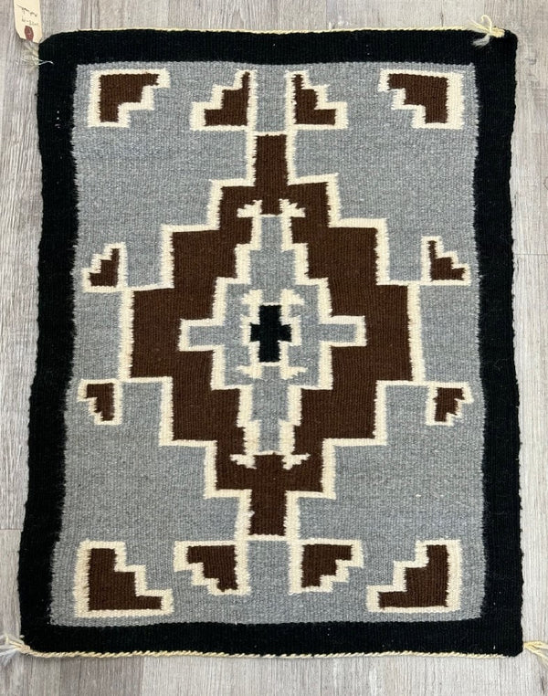Navajo Rug / Blanket / Two Gray Hills Antique Navajo Rug