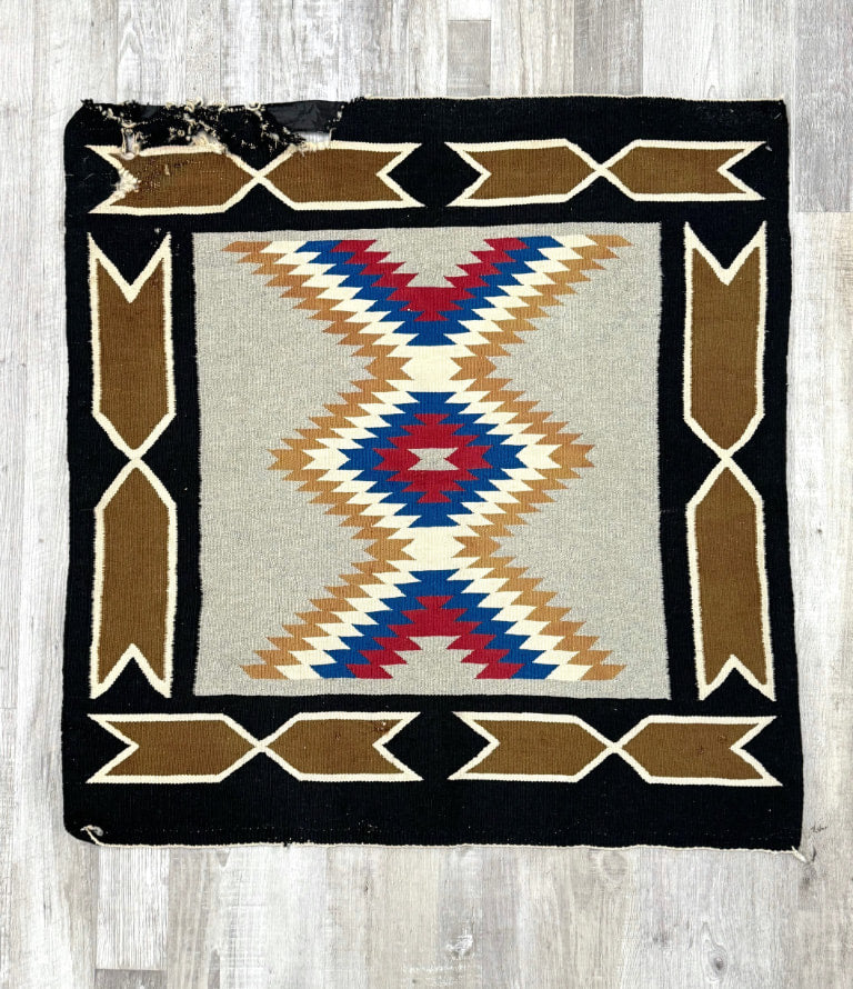 Navajo Rug Single Saddle Blanket