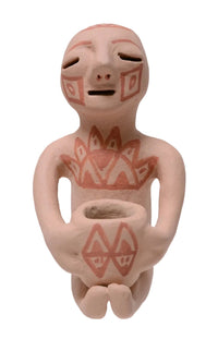 Jemez Pueblo Rain God Pottery Figure