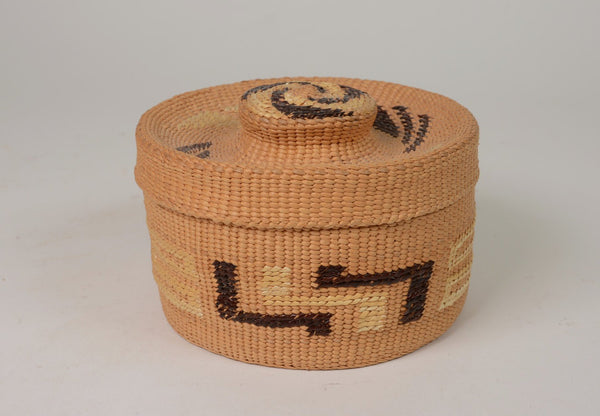 Tlingit Rattletop Basket
