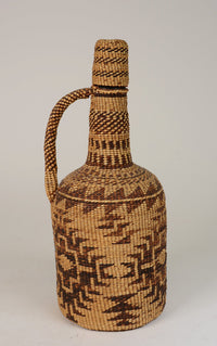 Pit River Basket: Bottle with Handle