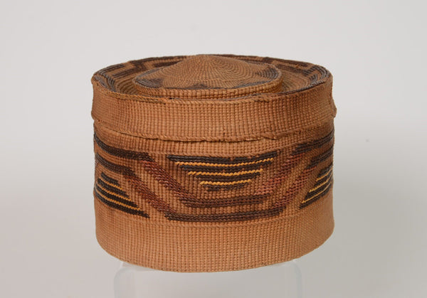 Tlingit Rattle Top Basket